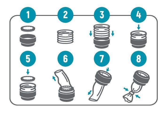 Плівка для касет накопичувачів підгузків Easy Solutions (1 шт.) ES-0000 фото